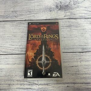 Lord of the Rings Tactics - Playstation Portable (Sony PSP, 2005) Complete CIB